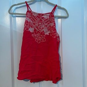 Love on a Hanger, Halter Tank, Coral, Small